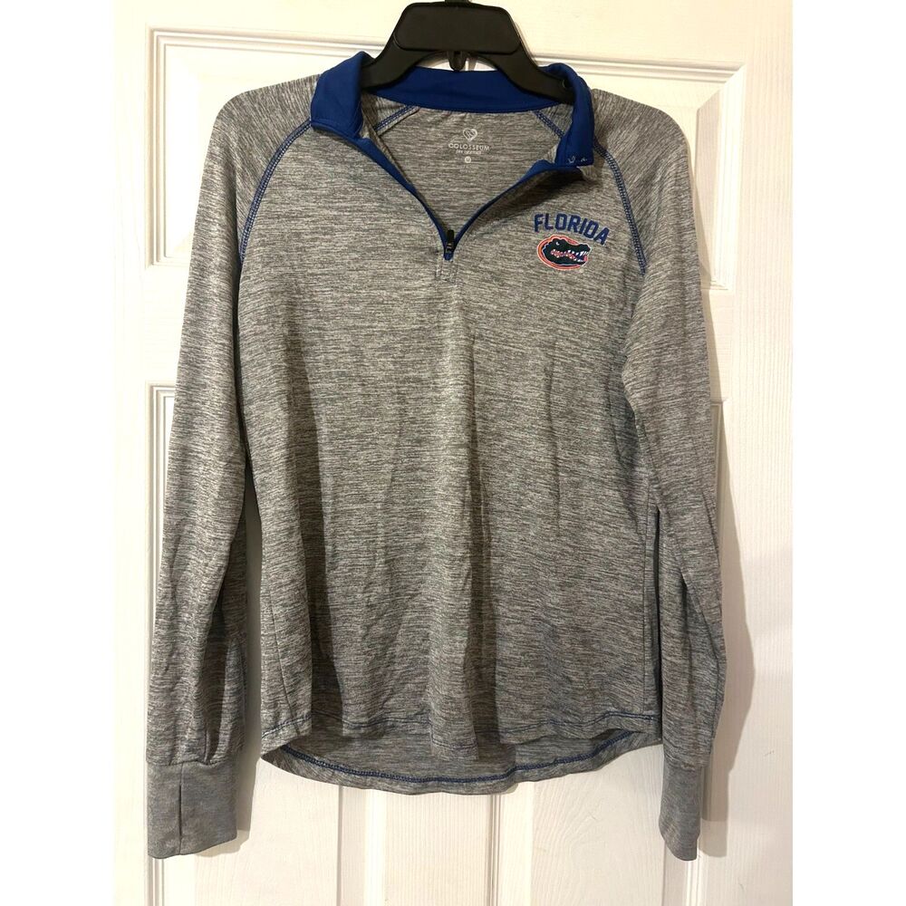 Florida Gators Womens Quarter Zip Pullover Medium UF